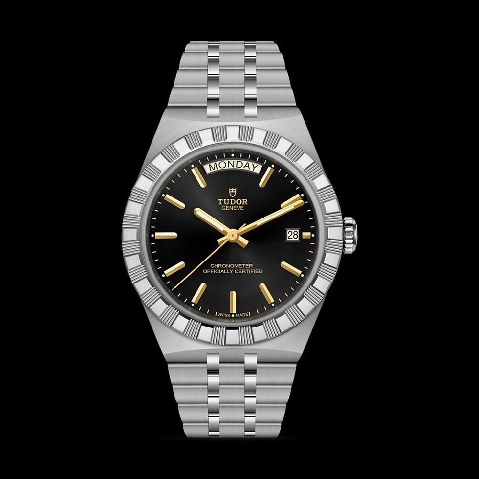 Thumbnail: TUDOR Royal M2840D1A0-0001 stainless steel dress watch. Authorized TUDOR dealer Freeport Jewelers Curacao.