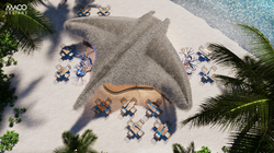 Architectural Structure Manta Ray