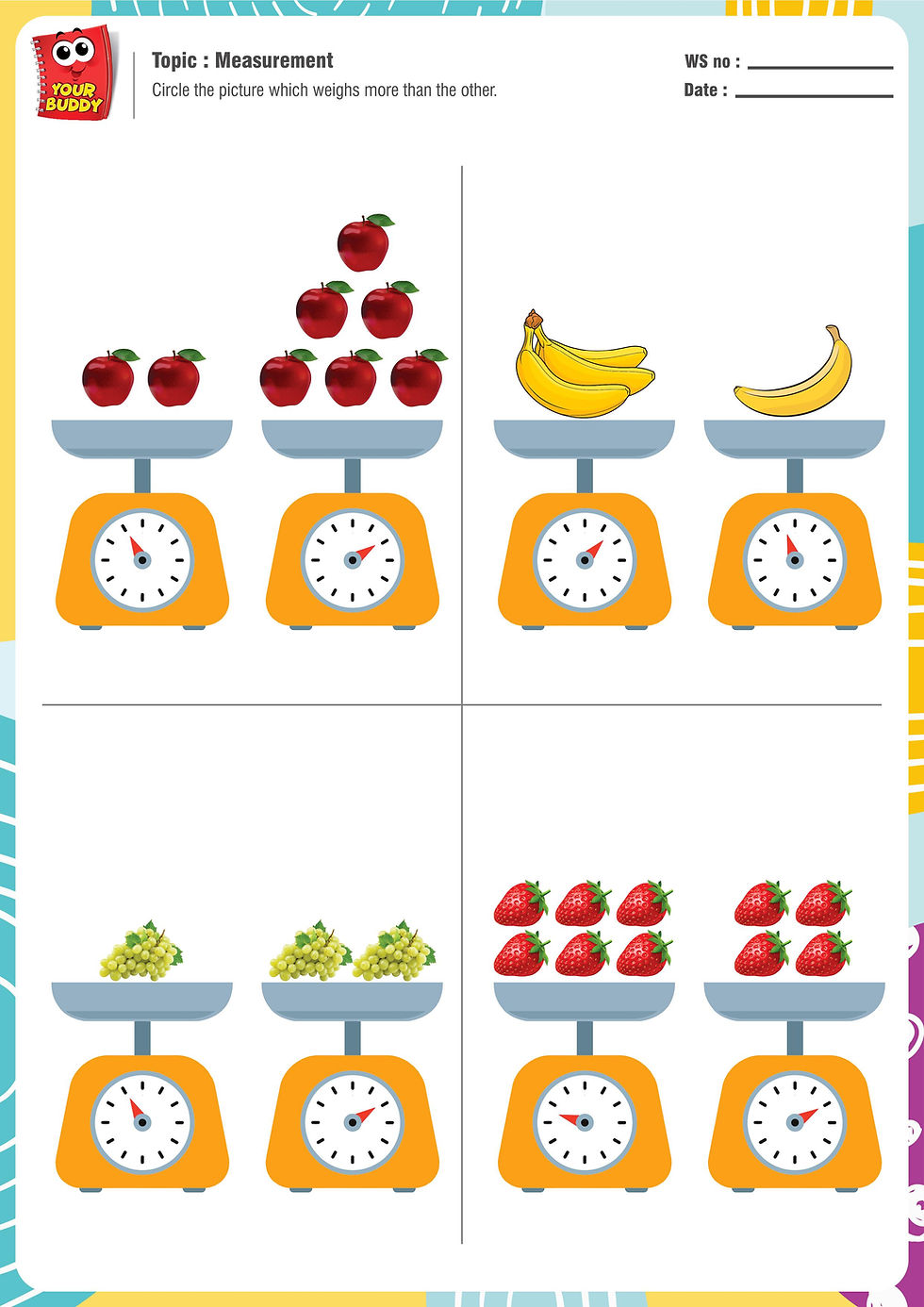 Thumbnail: Learning Enhancers | Worksheets for 3 to 4 year olds set of 100