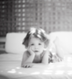 Child on the Bed