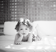 Child on the Bed