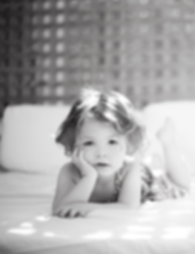 Child on the Bed