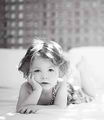 Child on the Bed
