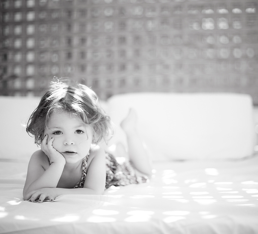 Kind op het Bed