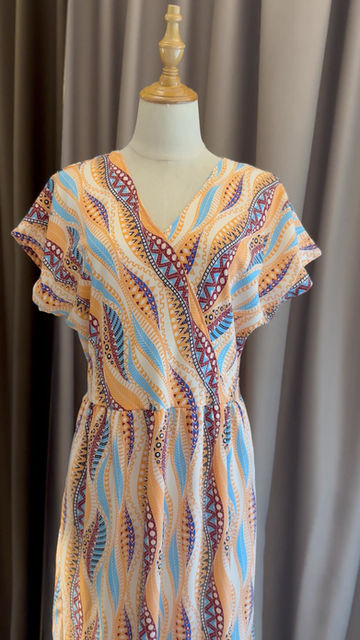 Thumbnail: Everly V-Neck Maxi Dress