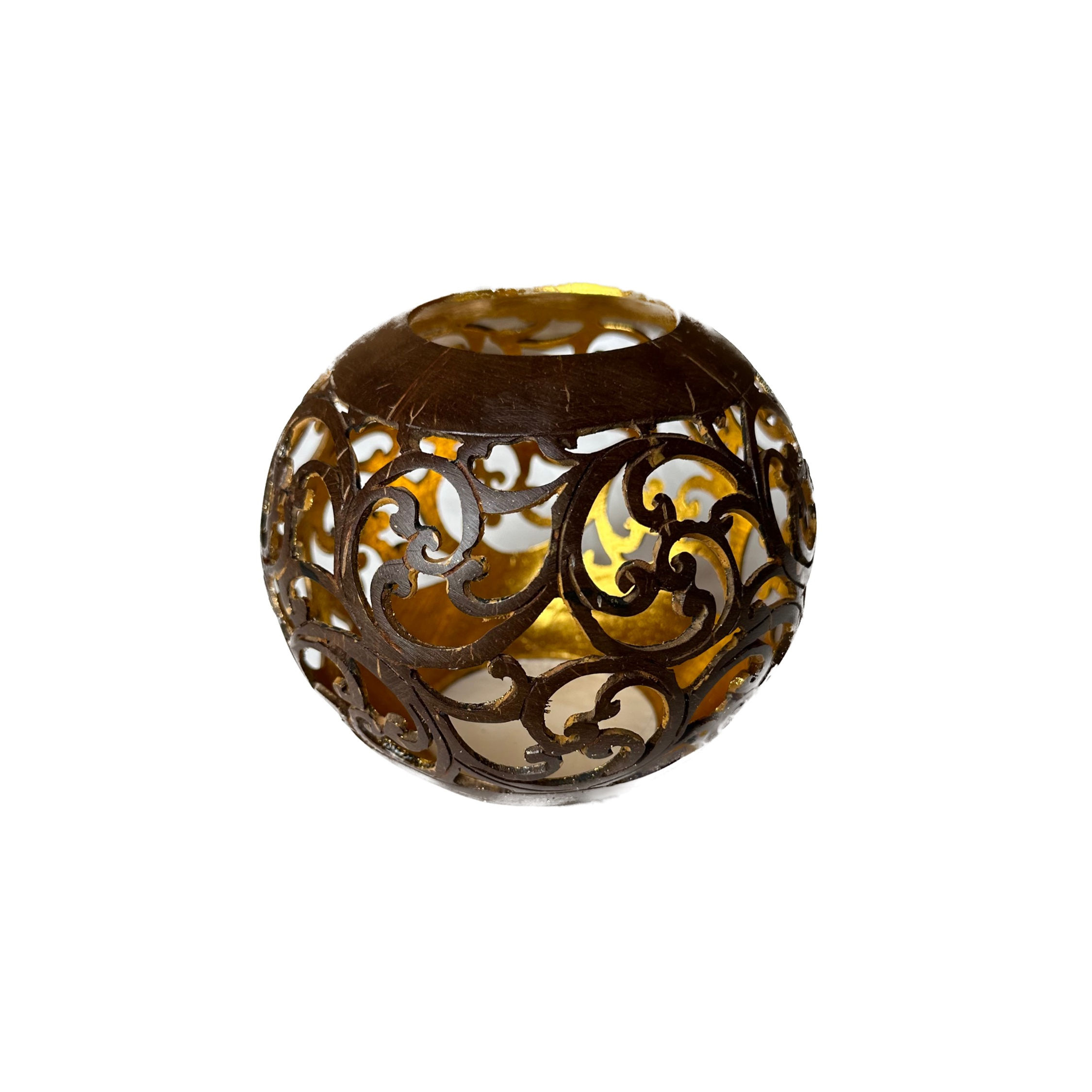 Coconut Shell Lamp Top