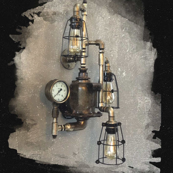 Head Dragon Wall Lamp B