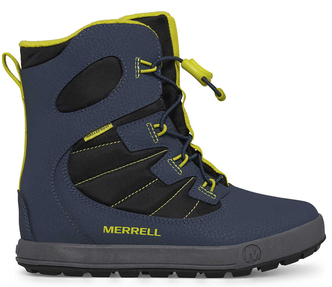 Merrell Snow Bank 4.0 Waterproof Boot B Navy-Lime MK267712