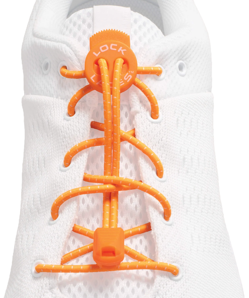 Lock Laces Original B Orange littlefootprintsLittle Footprints