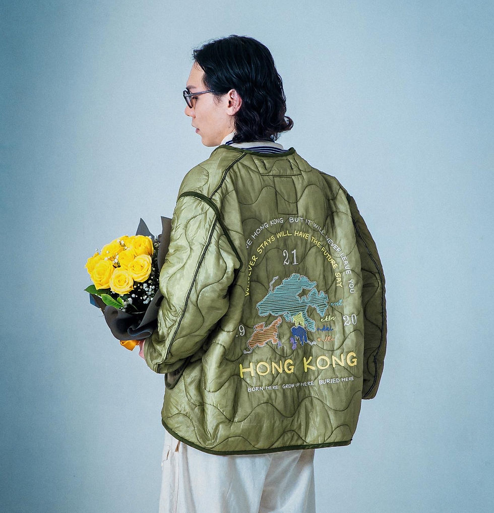 縮圖：OS X WWC HONG KONG QUILTED LINER SOUVENIR JACKET