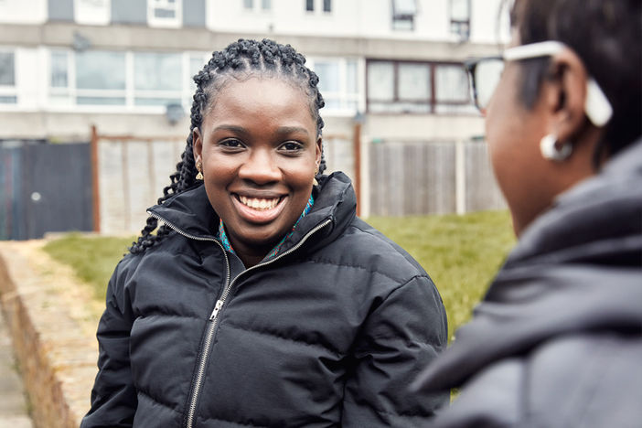 NHS vaccine facts campaign for SE London CCG with ZPB Associates photographed by Mischa Haller. Photos of people living in SE London.