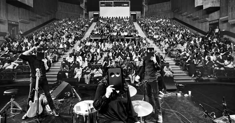 Double Negative by Low and Peter Liversidge at Southbank Centre photographed by Mischa Haller