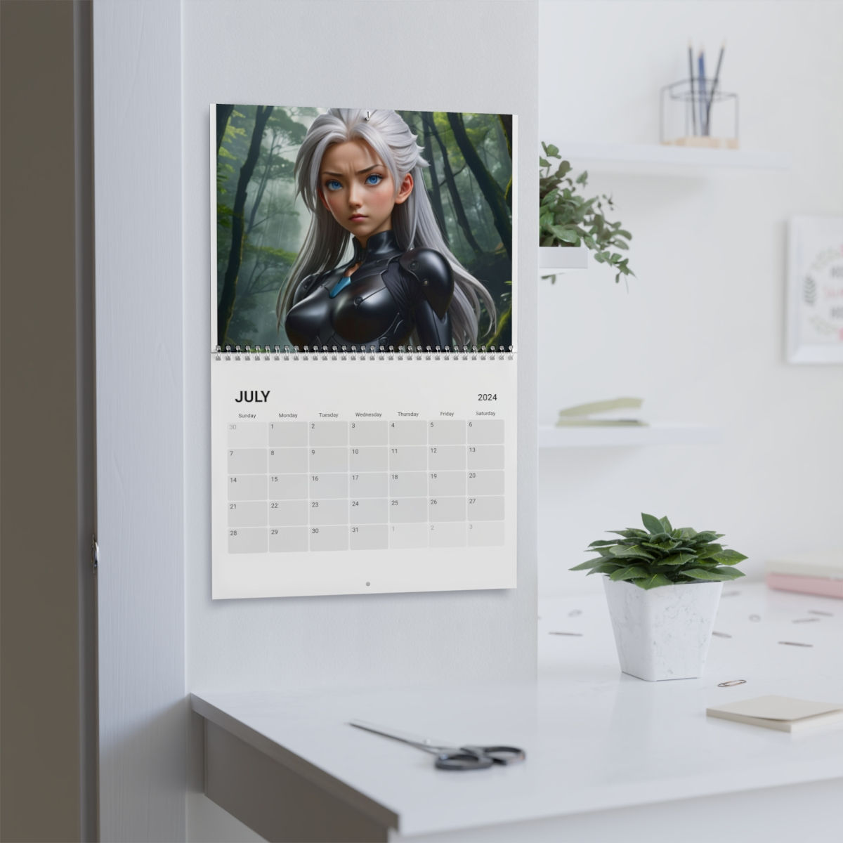 A Hero In The System Calendar (2024)