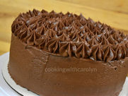 THE BEST CLASSIC CHOCOLATE LAYER CAKE RECIPE |Cooking With Carolyn