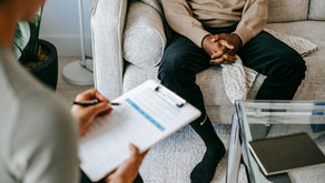 Trauma specialist making an initial assessment for therapy