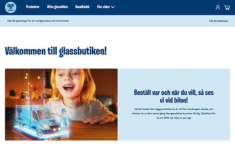 Hemglass Webpage