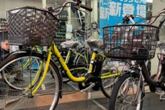 自転車展示