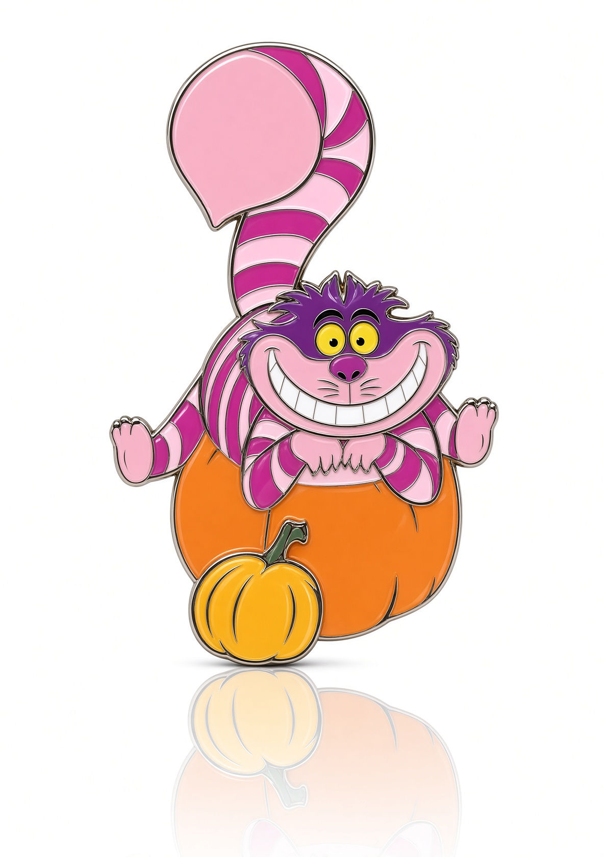 Pin’s Chat du Cheshire – Citrouille Halloween exclusif Disneyland Paris