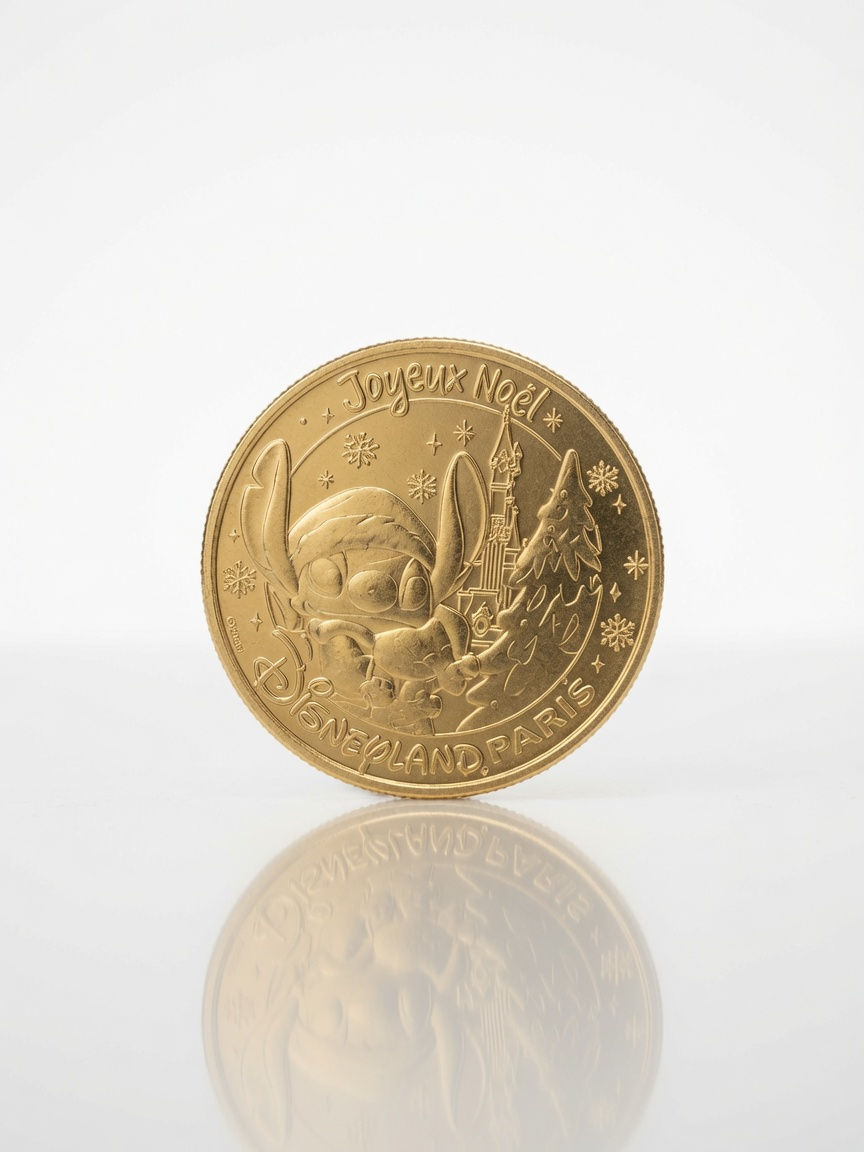Monnaie de Paris Stitch – Joyeux Noël - Disneyland Paris