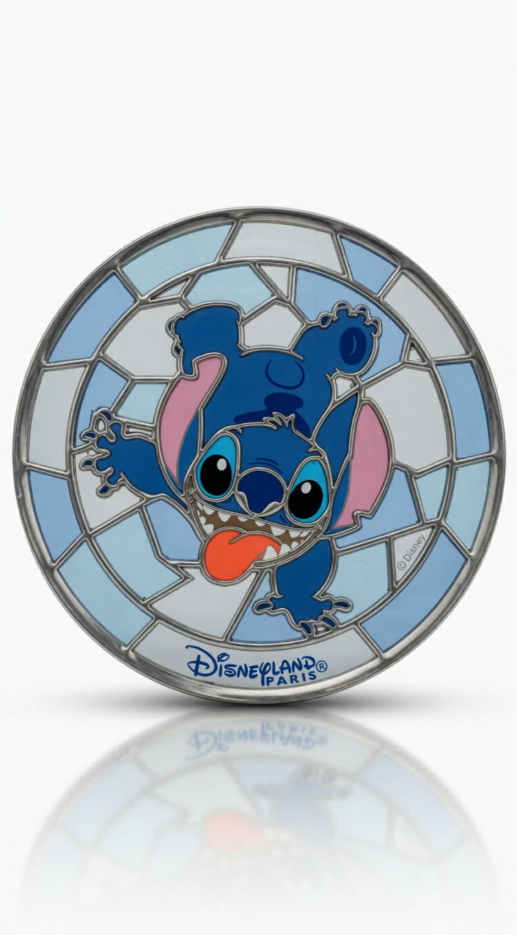 💙✨ Mini vitrail Stitch – Disneyland Paris ✨💙
