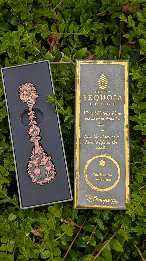 🌲 Disney Sequoia Lodge Collector's Spoon – Disneyland Paris