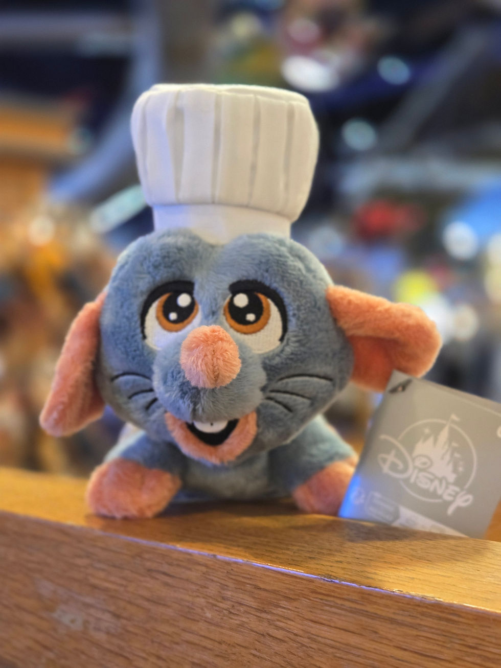 🐭 Peluche Rémy – Ratatouille 🇫🇷