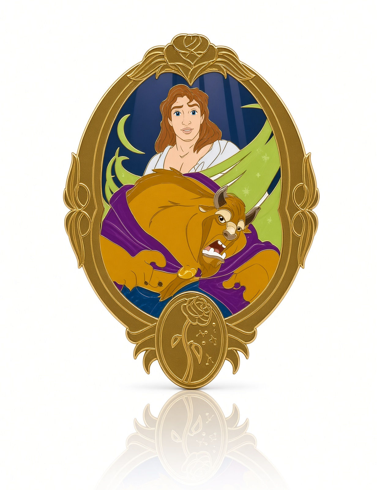 Pin’s La Bête & le Prince – Série Enchanted – EL 800 – Pin Trading Night