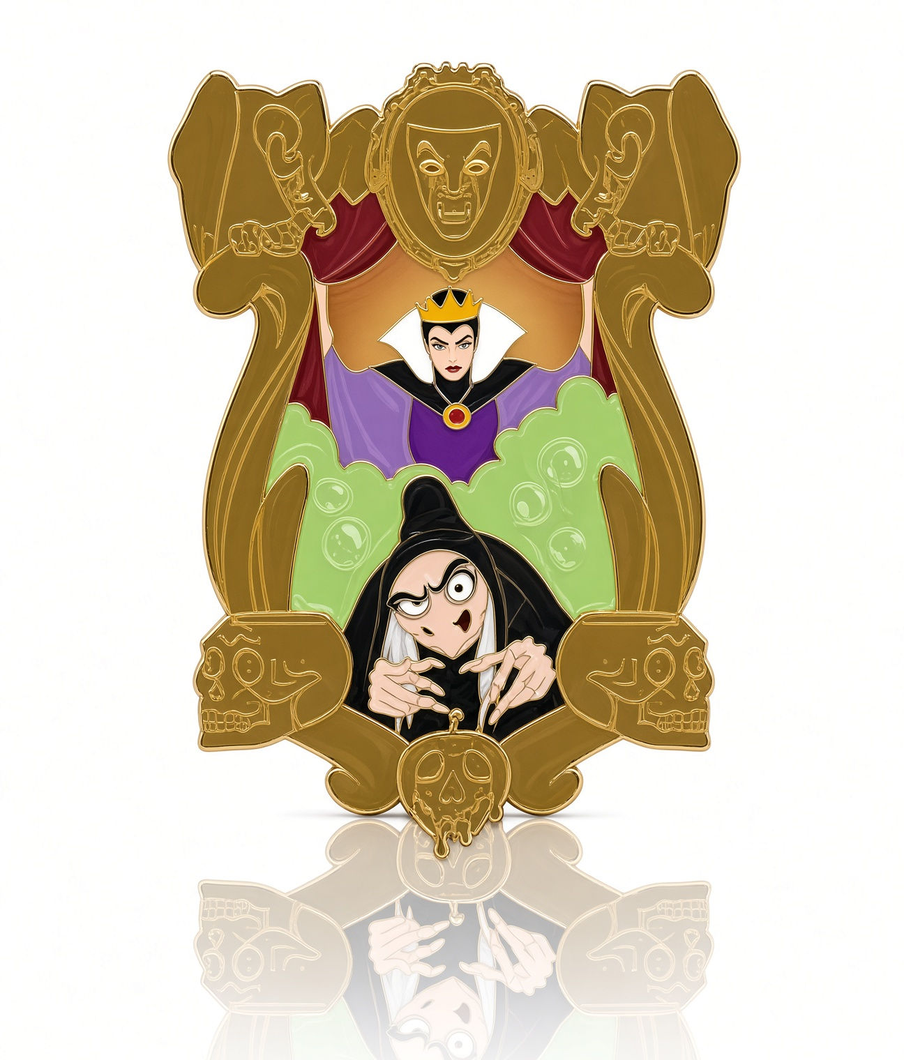 Pin’s Méchante Reine & Sorcière – Blanche-Neige – Série Enchanted – EL 800