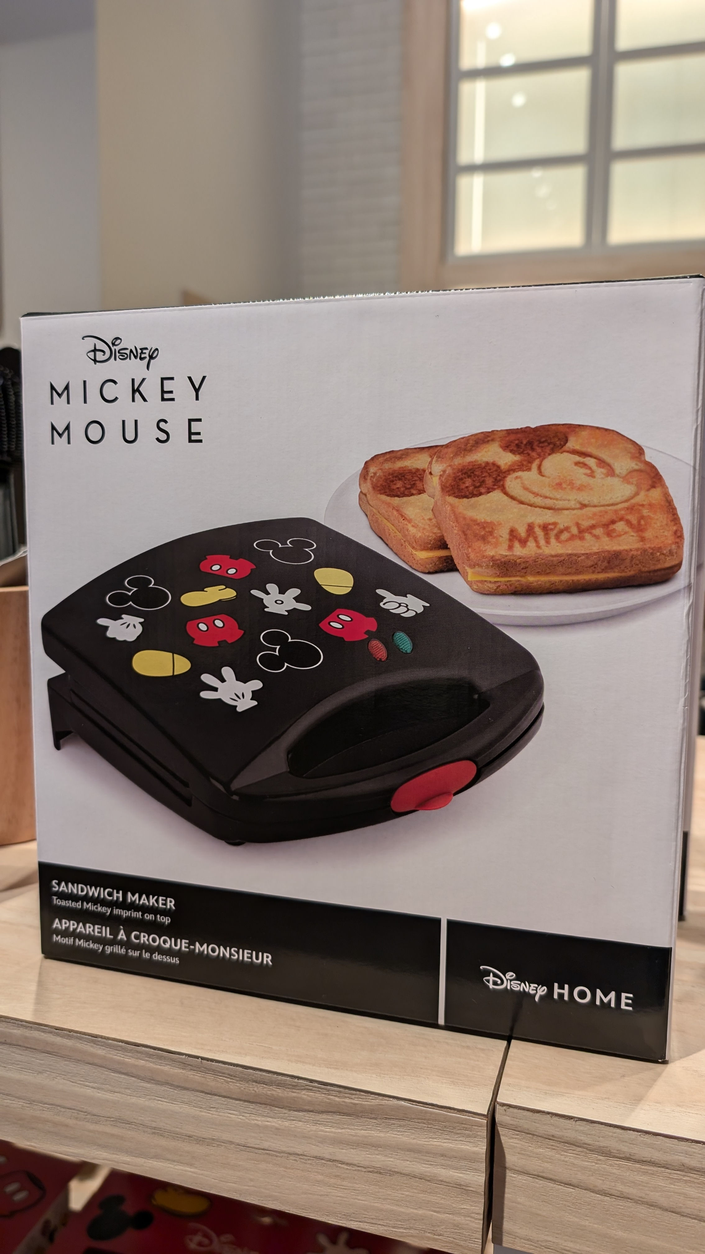 🧀 Appareil à Croque-Monsieur Mickey Mouse – Disney Home