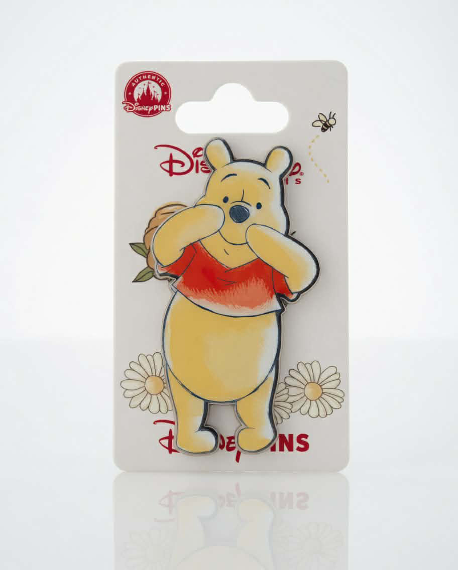 💛🍯 Pin’s Winnie Fleuri – Winnie l’Ourson 🍯💛