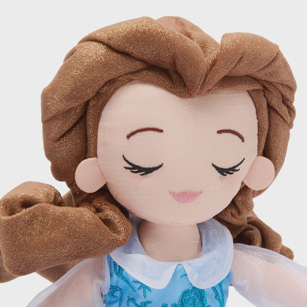 Thumbnail: Poupée de chiffon Belle, La Belle et la Bête