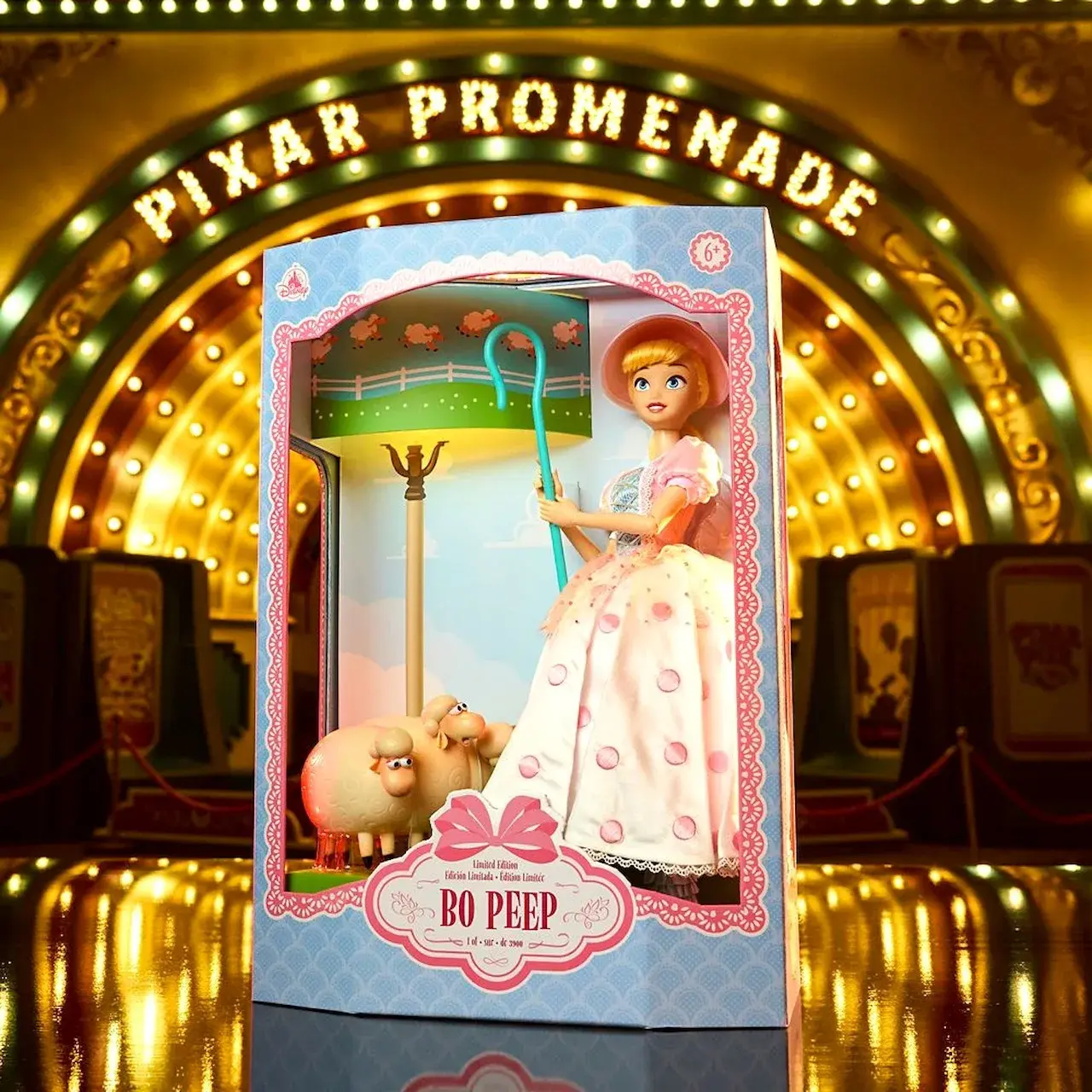 🌟 Poupée Bo Peep Édition Limitée – Toy Story 30e Anniversaire