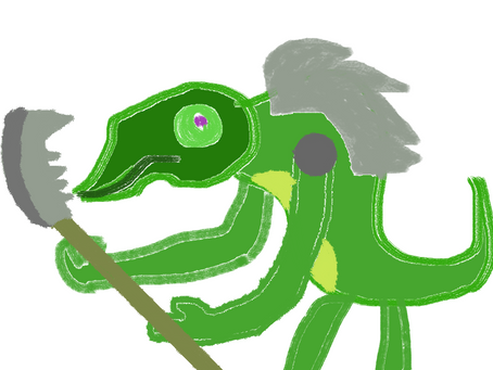 Lizalfos Enemy for Art Jam