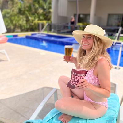 Today, the first of my summer series of brand collaborations - created on location in Majorca!