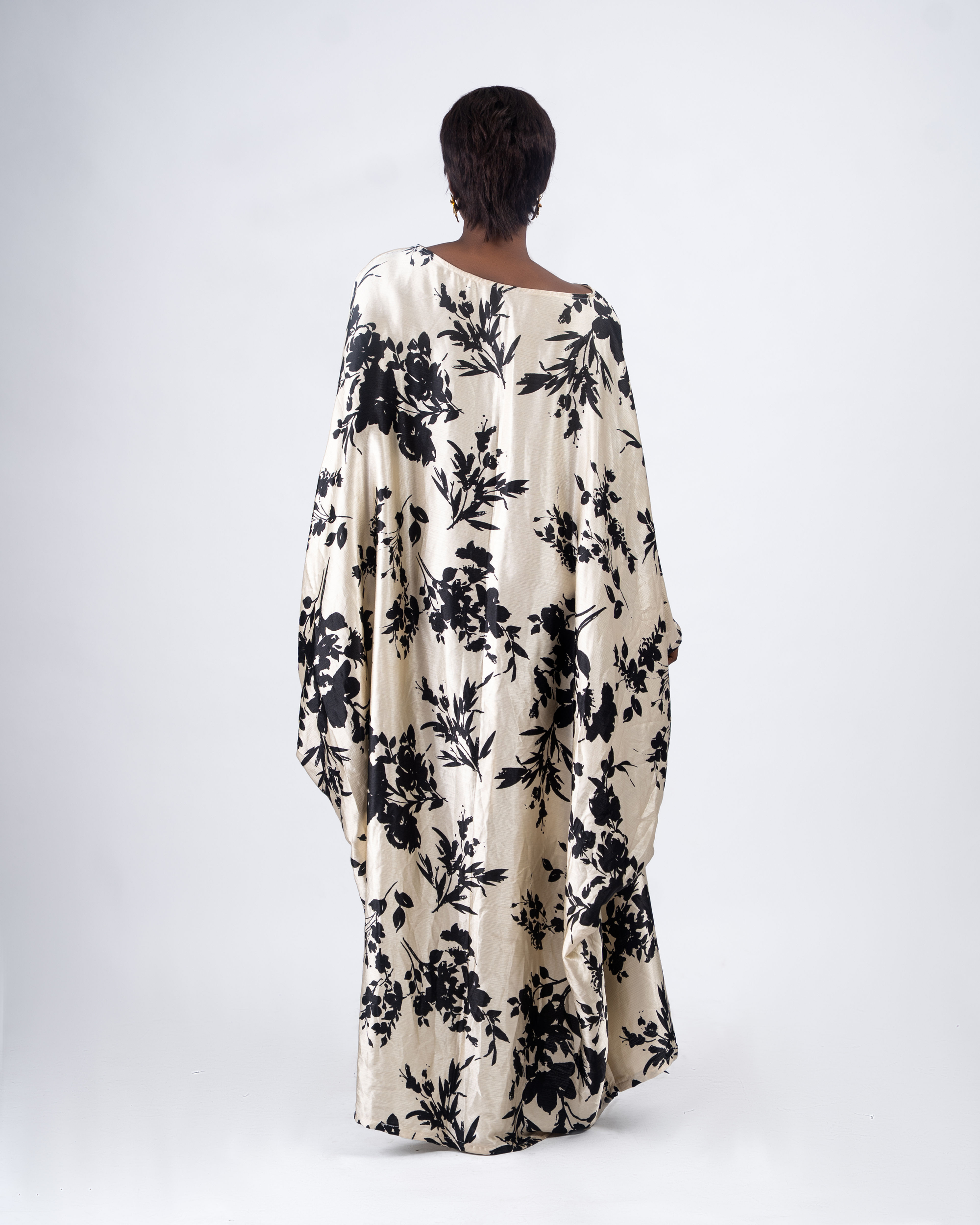 Bami Boubou with Floral Patterns