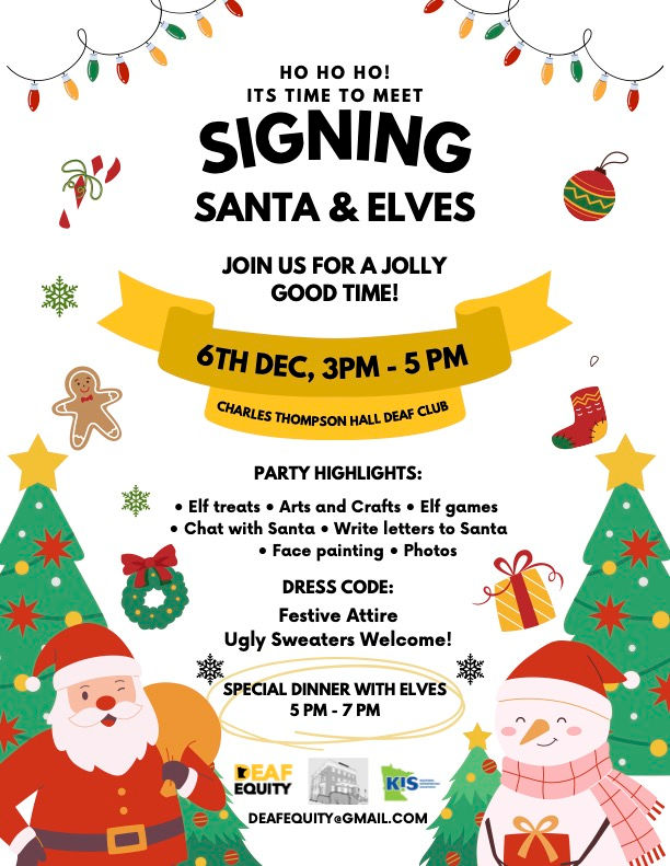 SIGNING SANTA IS BACK!