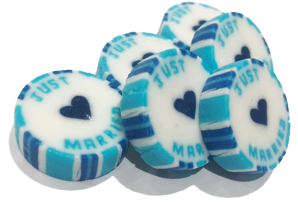 Thumbnail: Blue Just Married Gift Bag Pineapple Crush Flavour