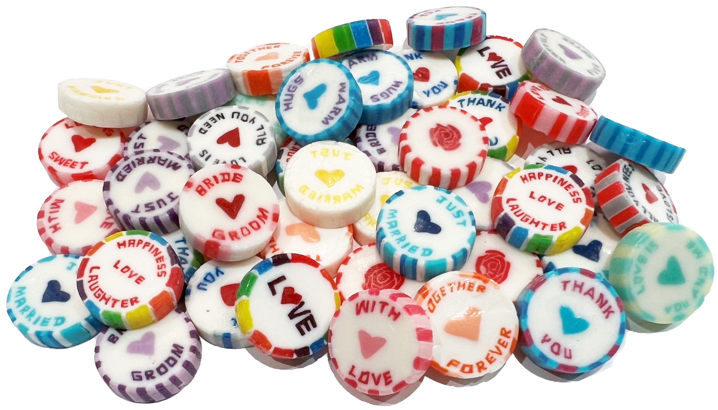 Assorted Wedding Favour Rock Sweets