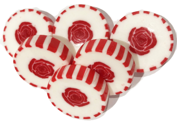 Thumbnail: Red Rose Wedding Favour Rock Sweet Vegan Birthday