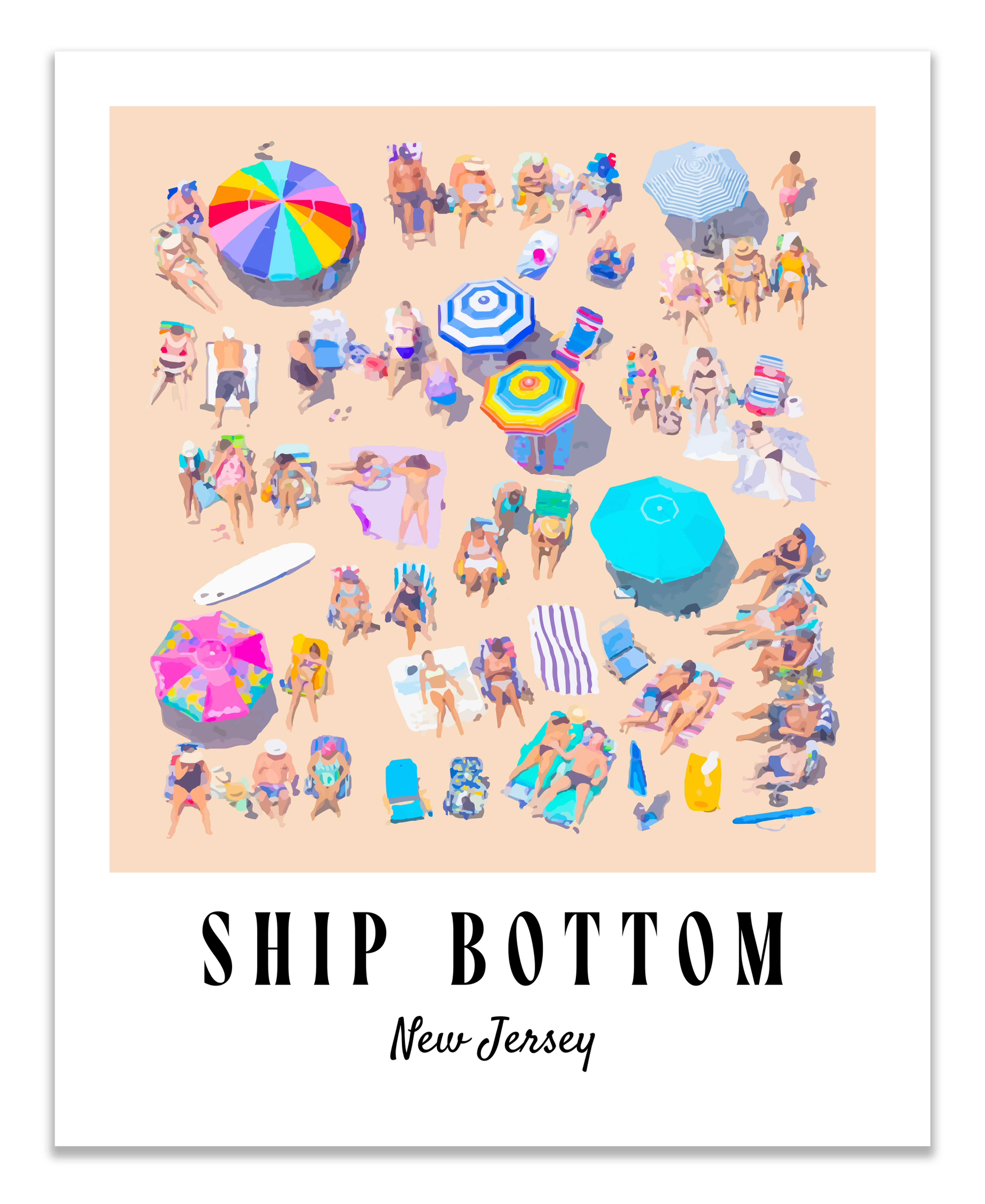 Ship Bottom - Town Poster