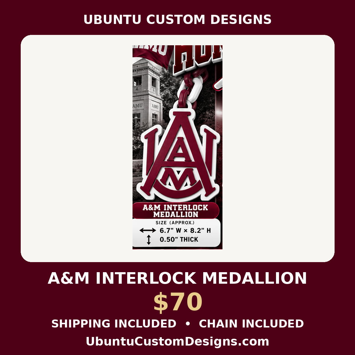 copy of AAMU Interlock Logo large Hype Chain