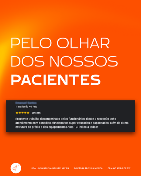 Pelo olhar dos nossos pacientes