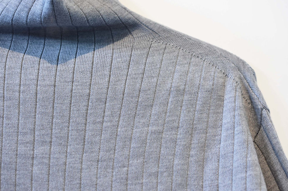 Thumbnail: ADAWAS / Knit docking shirt (grey)