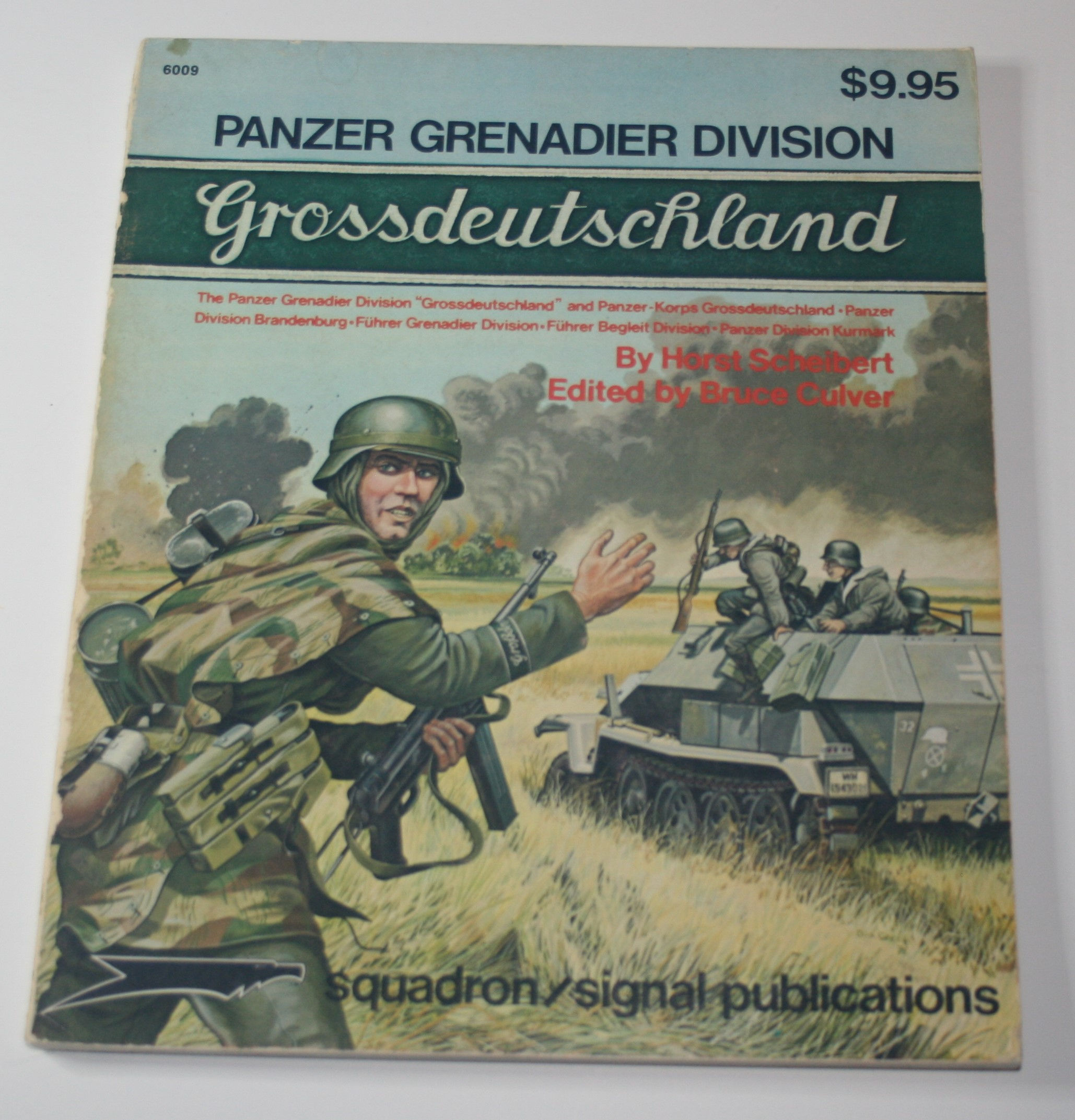Squadron/Signal Panzer Grenadier Division Grossdeutschland Military History Book