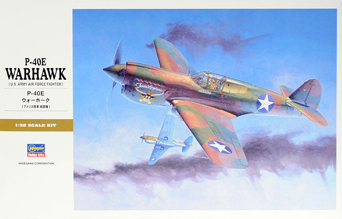 Hasegawa 1/32 Curtiss P-40E Warhawk