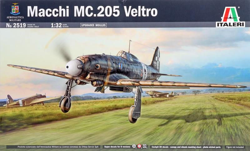 Italeri 1/32 Macchi C.205 Veltro (2519) – WWII Italian Fighter Aircraft Model Ki