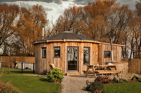 Glamping Holiday Wooden Lodge