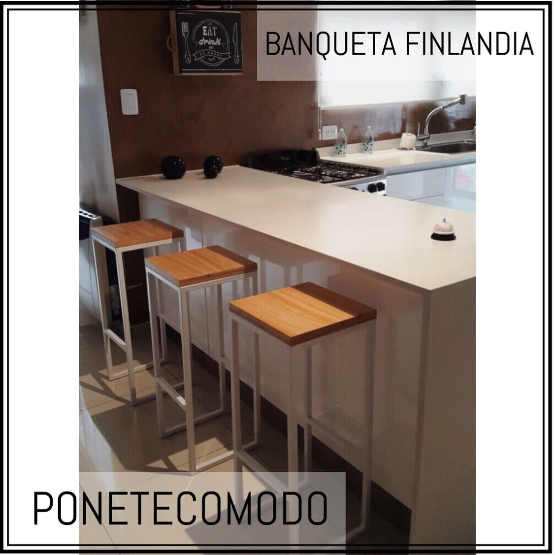 Banqueta de hierro Finlandia