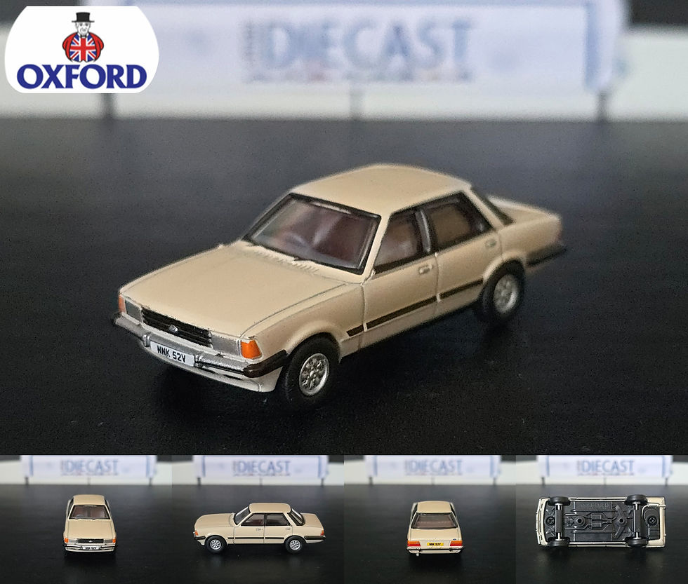 OXFORD DIECAST FORD CORTINA MK5 BEIGE