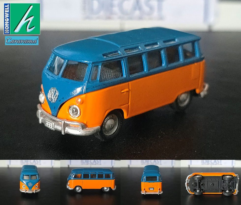 BUS ORANGE/BLUE
